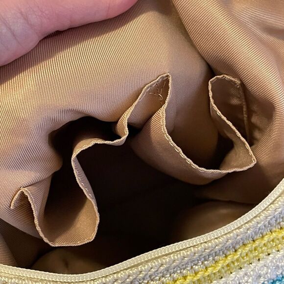 The Sak Sequoia Multi Color Crochet Hobo Striped Medium Boho Handbag - Picture 11 of 11